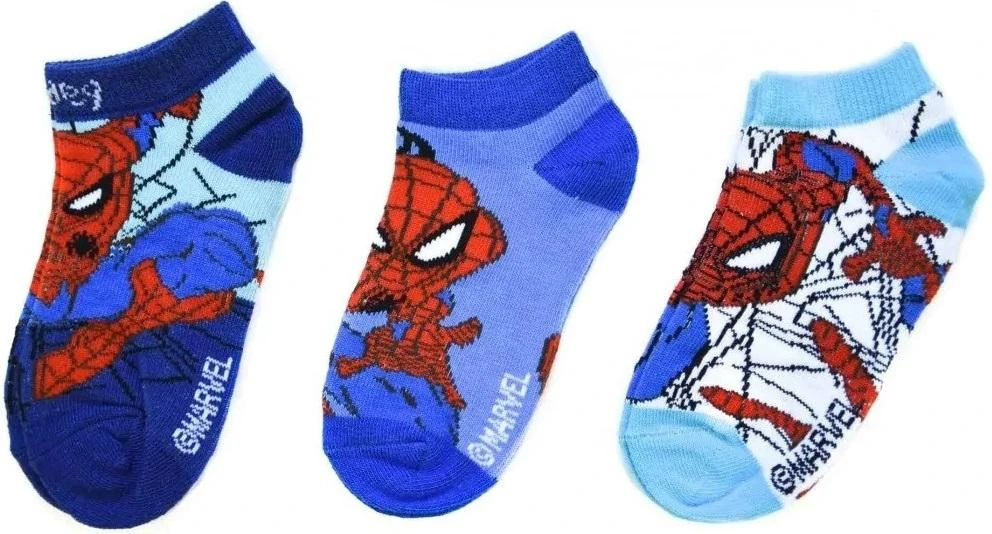Marvel Kojinės Vaikams Spider Man Mėlyna SP-A-SOCKS-126