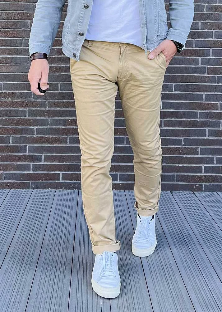 M.Sara Kelnės Vyrams Brown KA6807-31