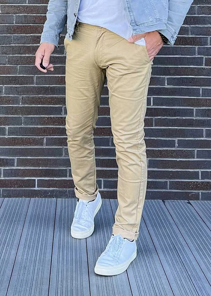 M.Sara Kelnės Vyrams Brown KA6807-31