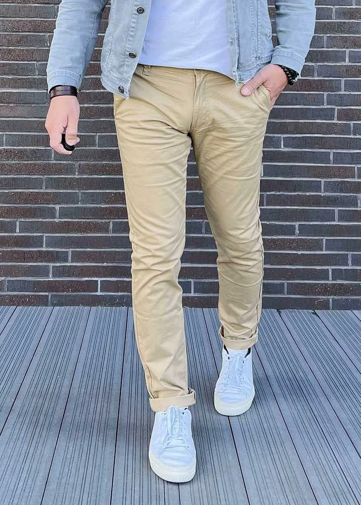 M.Sara Kelnės Vyrams Brown KA6807-31