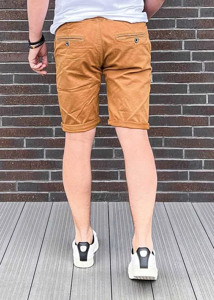 M.Sara Šortai Vyrams Brown KG33722-17