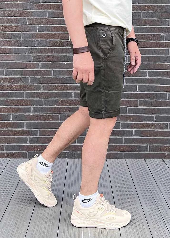 M.Sara Šortai Vyrams Khaki KG3722-22