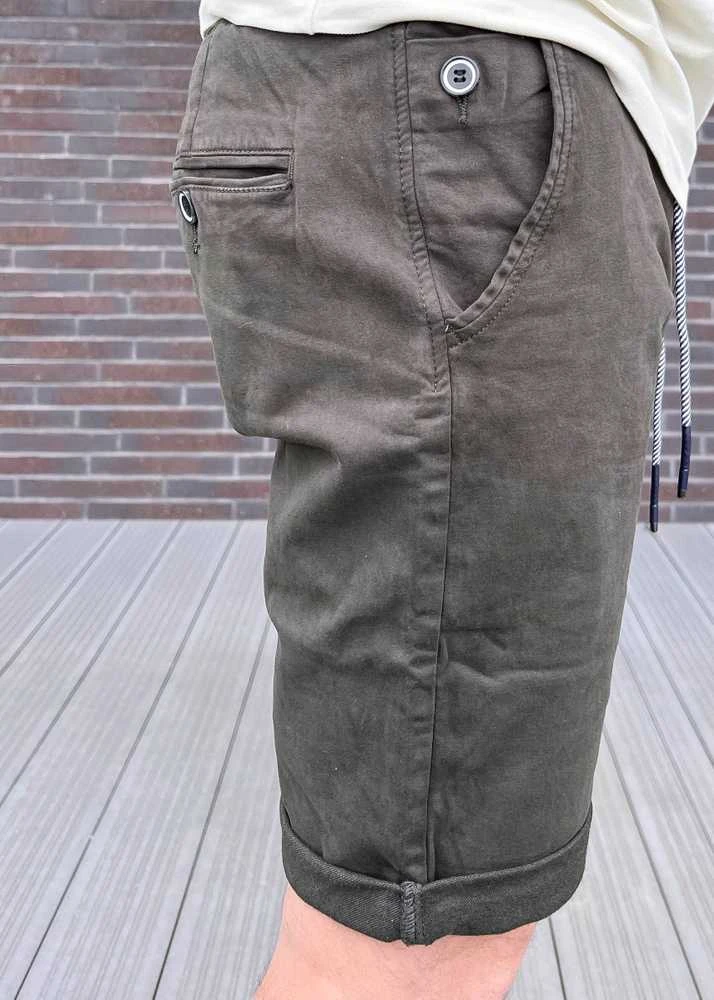 M.Sara Šortai Vyrams Khaki KG3722-22