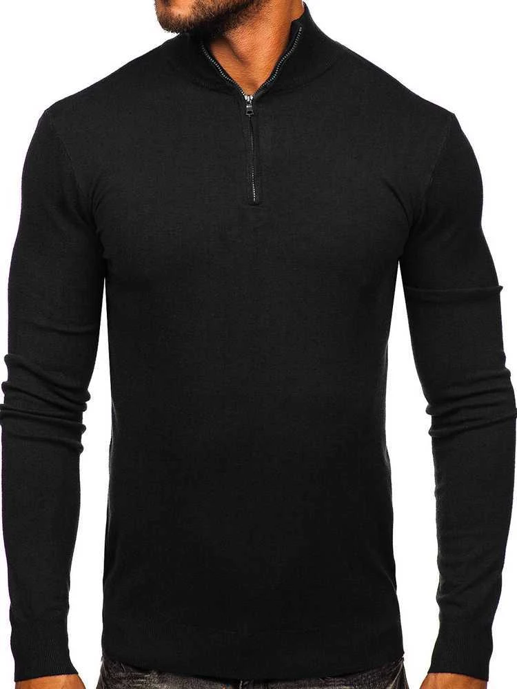 New Boy Golfas Vyrams Juodas MM6007-4