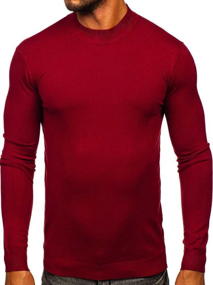 New Boy Megztinis Vyrams Bordo MMB603-7