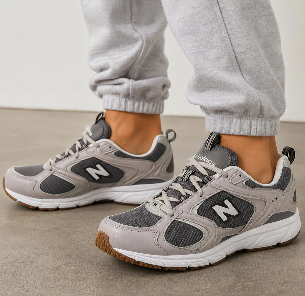 New_Balance New Balance Avalynė Unisex U408V1 Creamy Pilkas U40827E