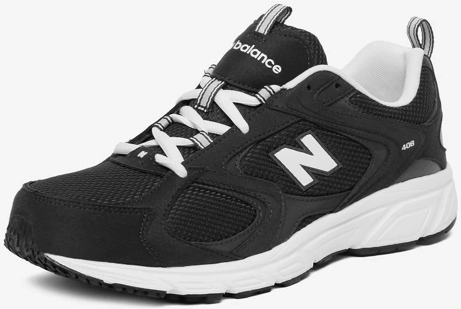 New_Balance New Balance Avalynė Unisex U408V1 Juodas Baltas U4089BN
