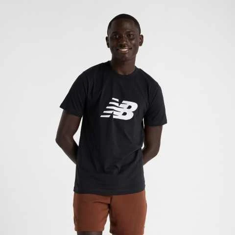 New_Balance New Balance Marškinėliai Vyrams Graphic V Flying Juodas MT43906BK