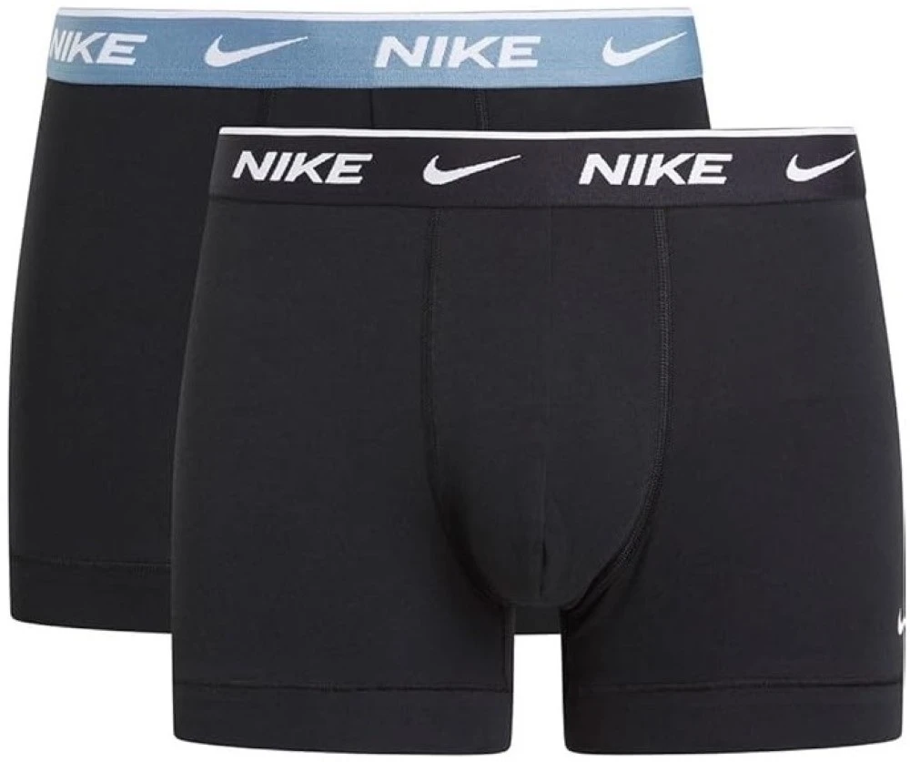 Nike Apatiniai Vyrams Eday Cotton Strch 2Pk Trunk Juodas KE1085 GG5