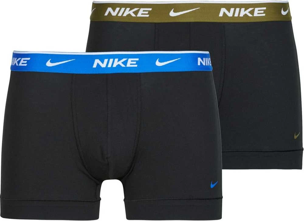 Nike Apatiniai Vyrams Eday Cotton Strch 2Pk Trunk Juodas KE1085 YPV