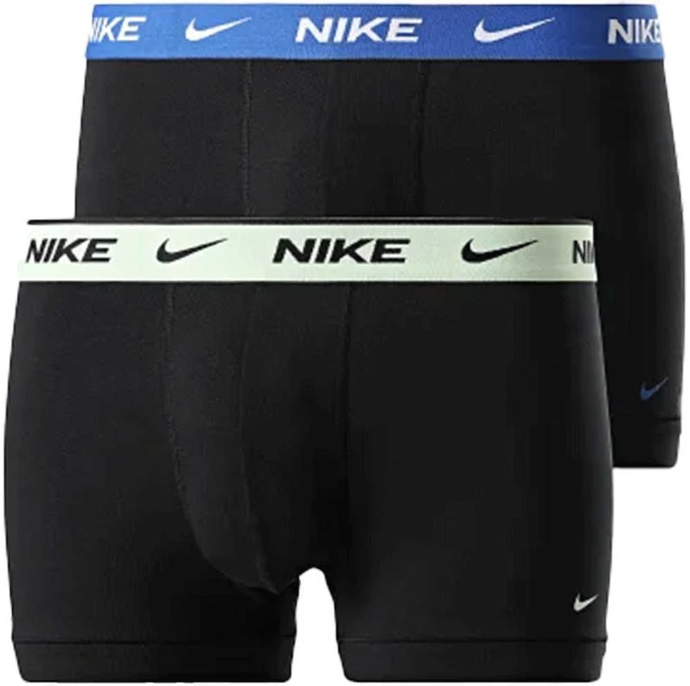 Nike Apatiniai Vyrams Eday Cotton Strch 2Pk Trunk Juodas KE1085 UQF
