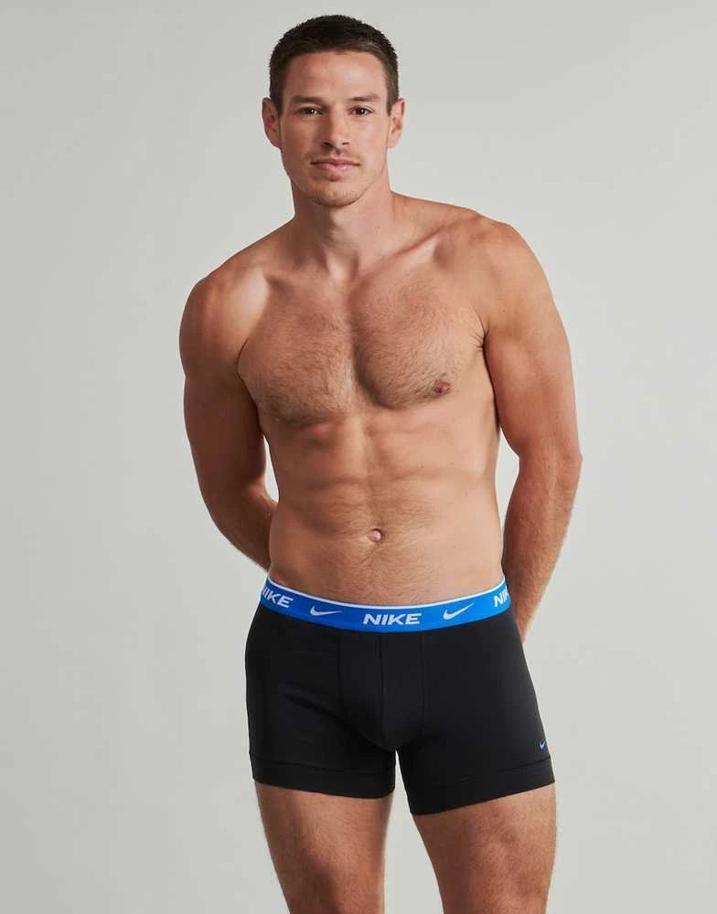 Nike Apatiniai Vyrams Eday Cotton Strch 2Pk Trunk Juodas KE1085 YPV