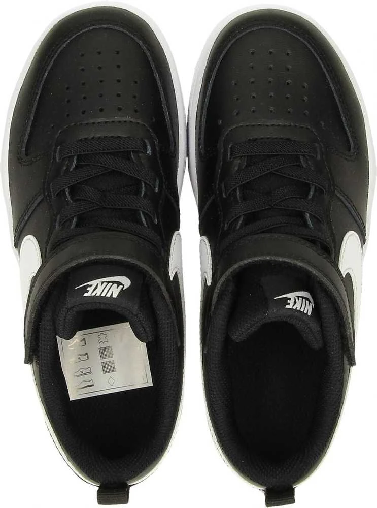 Nike Avalynė Berniukams Court Borough Low 2 Juodas BQ5451 002