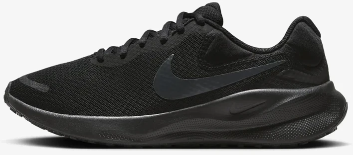 Nike Avalynė Moterims Revolution 7 Juodas FB2208 002