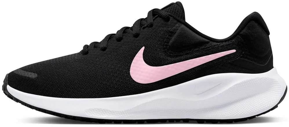 Nike Avalynė Moterims Revolution 7 Juodas Baltas Rožinė FB2208 004