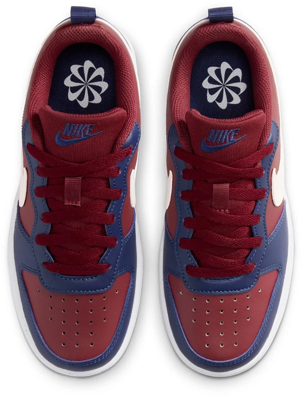 Nike Avalynė Paaugliams Court Borough Low Dark Mėlyna Bordo DV5456 602