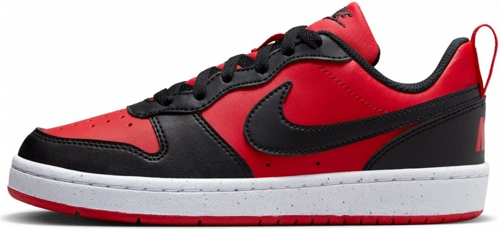 Nike Avalynė Paaugliams Court Borough Low Baltas Raudona Juodas DV5456 600