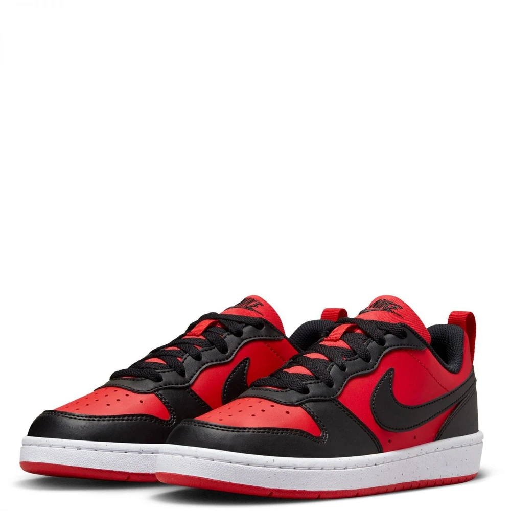 Nike Avalynė Paaugliams Court Borough Low Baltas Raudona Juodas DV5456 600