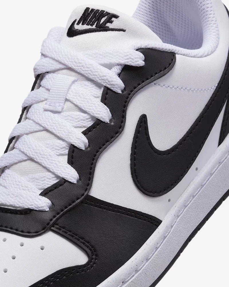 Nike Avalynė Paaugliams Court Borough Low Juodas Baltas DV5456 131