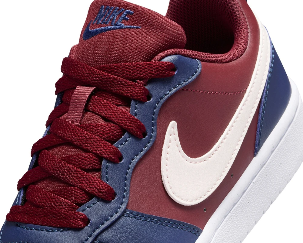 Nike Avalynė Paaugliams Court Borough Low Dark Mėlyna Bordo DV5456 602