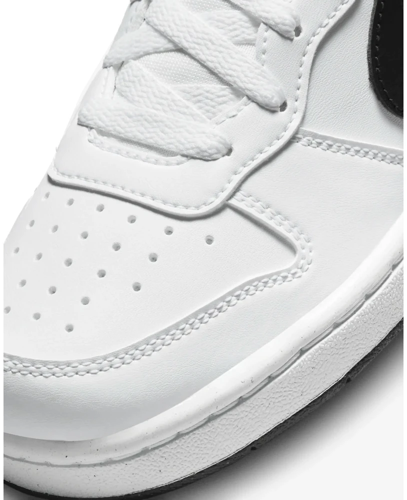 Nike Avalynė Paaugliams Court Borough Low Baltas Juodas DV5456 104