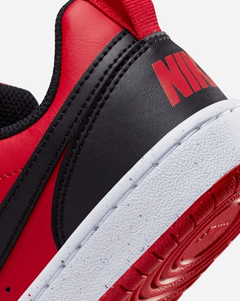Nike Avalynė Paaugliams Court Borough Low Baltas Raudona Juodas DV5456 600