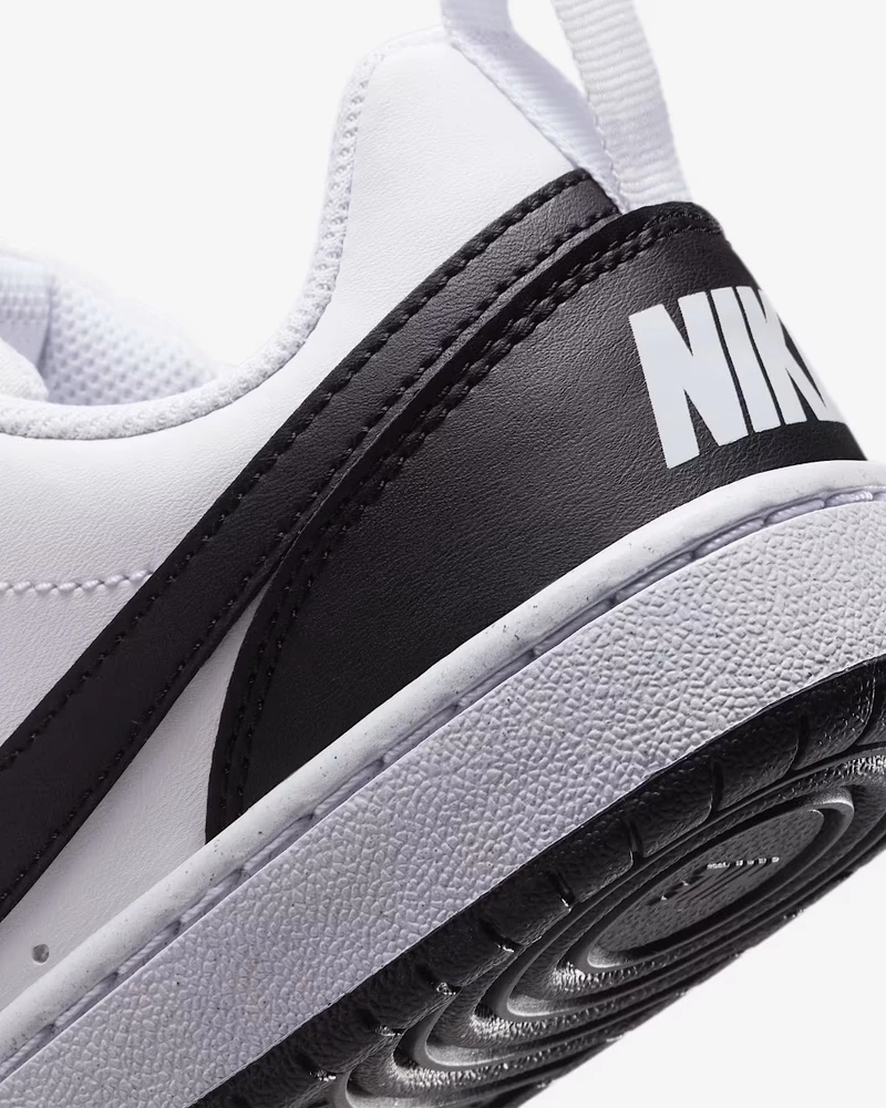 Nike Avalynė Paaugliams Court Borough Low Juodas Baltas DV5456 131