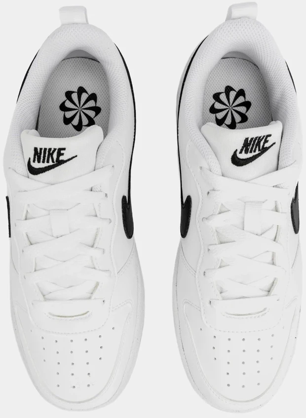 Nike Avalynė Paaugliams Court Borough Low Baltas Juodas DV5456 104
