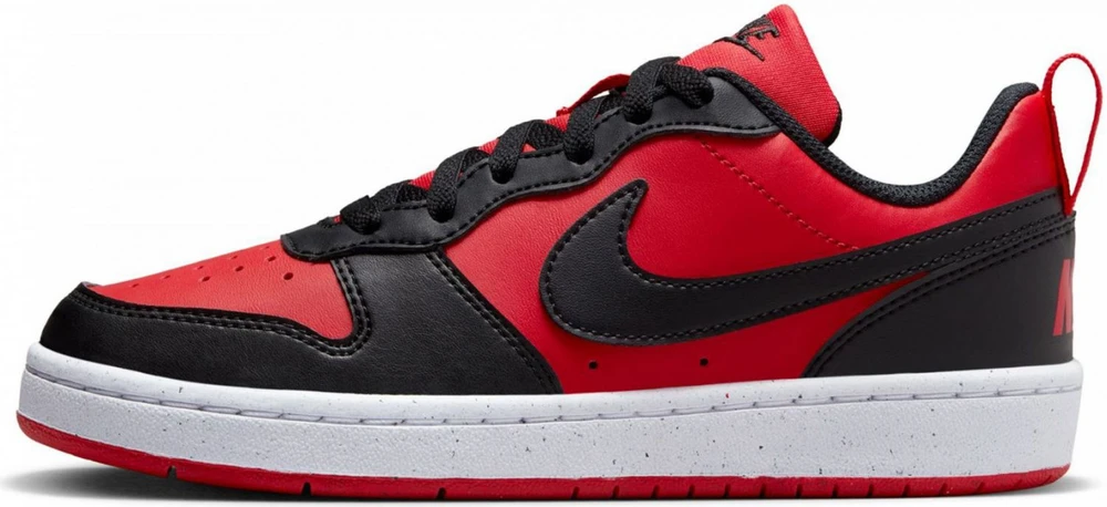 Nike Avalynė Paaugliams Court Borough Low Baltas Raudona Juodas DV5456 600