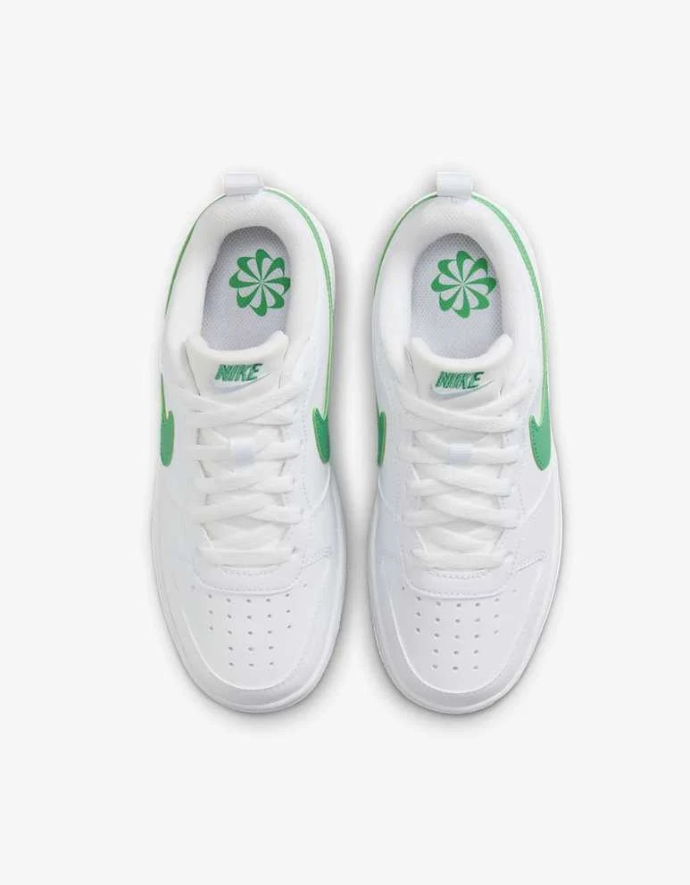 Nike Avalynė Paaugliams Court Borough Low Baltas Žalias DV5456 109