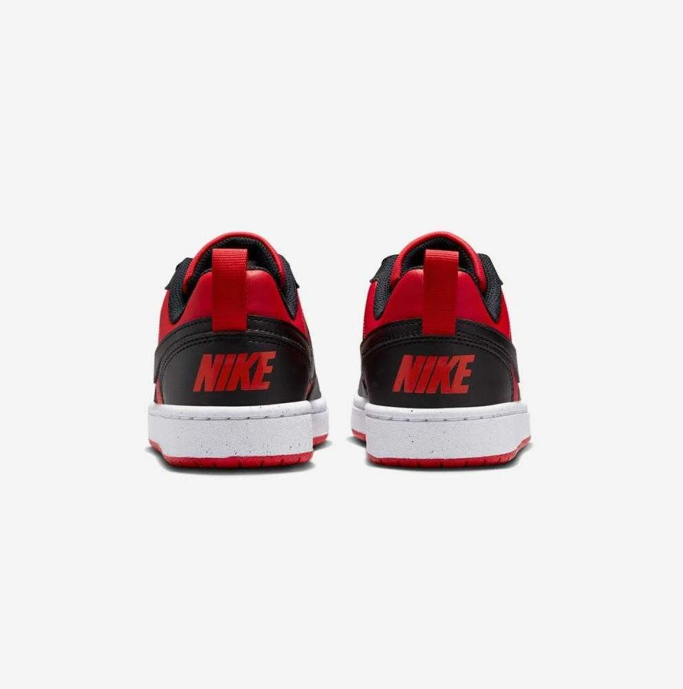 Nike Avalynė Paaugliams Court Borough Low Baltas Raudona Juodas DV5456 600