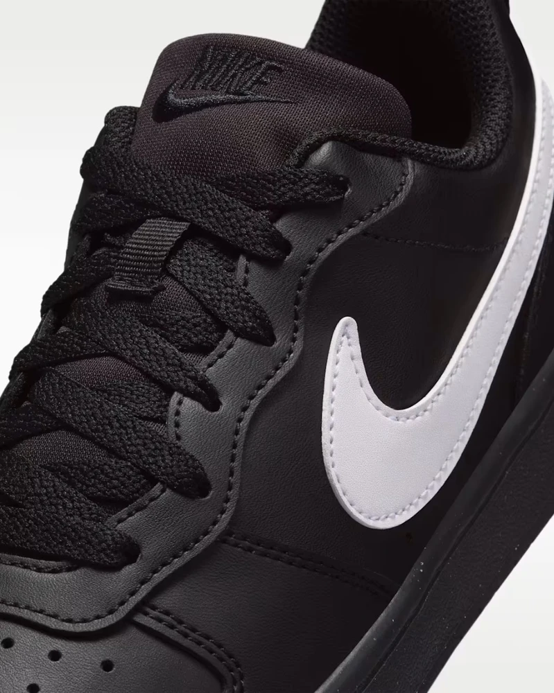 Nike Avalynė Paaugliams Court Borough Low Juodas DV5456 013