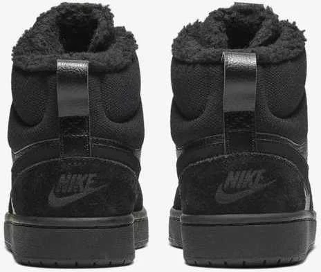 Nike Avalynė Paaugliams Court Borough Mid 2 Boot Bg Juodas CQ4023 001