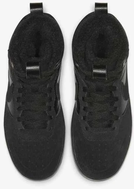 Nike Avalynė Paaugliams Court Borough Mid 2 Boot Bg Juodas CQ4023 001