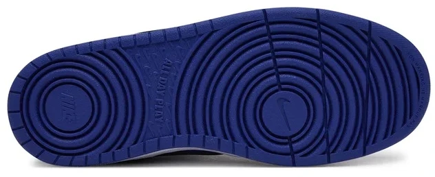 Nike Avalynė Paaugliams Court Borough Mid 2 Juodas Mėlyna CD7782 404