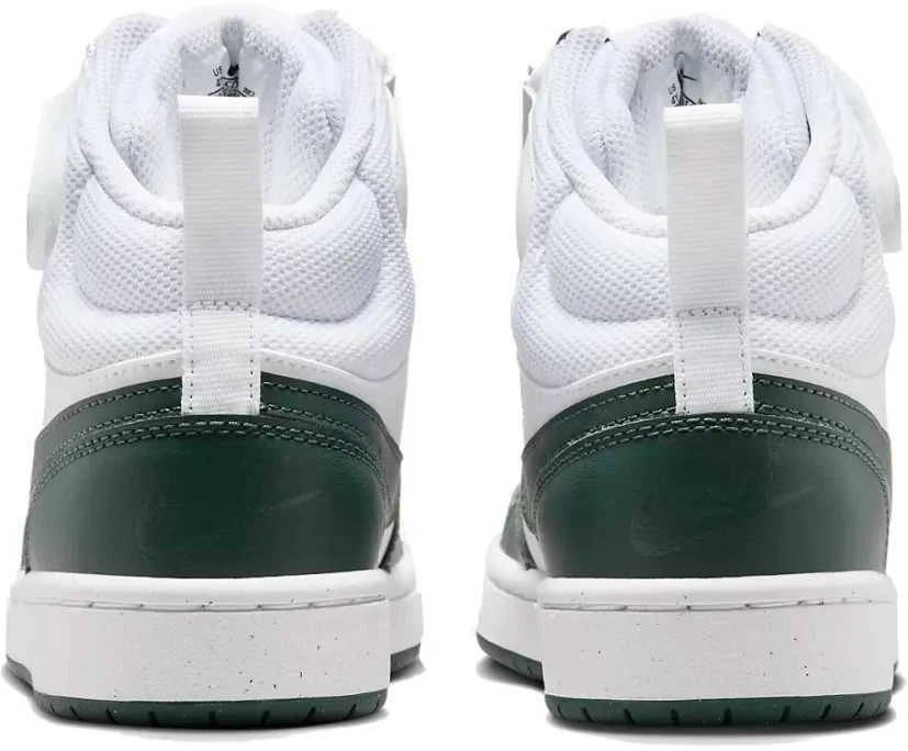 Nike Avalynė Paaugliams Court Borough Mid 2 Baltas Žalias CD7782 119