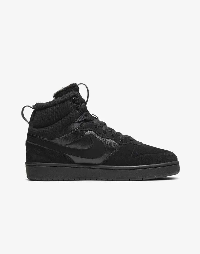 Nike Avalynė Paaugliams Court Borough Mid 2 Boot Bg Juodas CQ4023 001