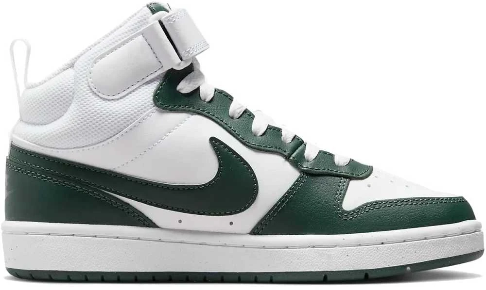 Nike Avalynė Paaugliams Court Borough Mid 2 Baltas Žalias CD7782 119