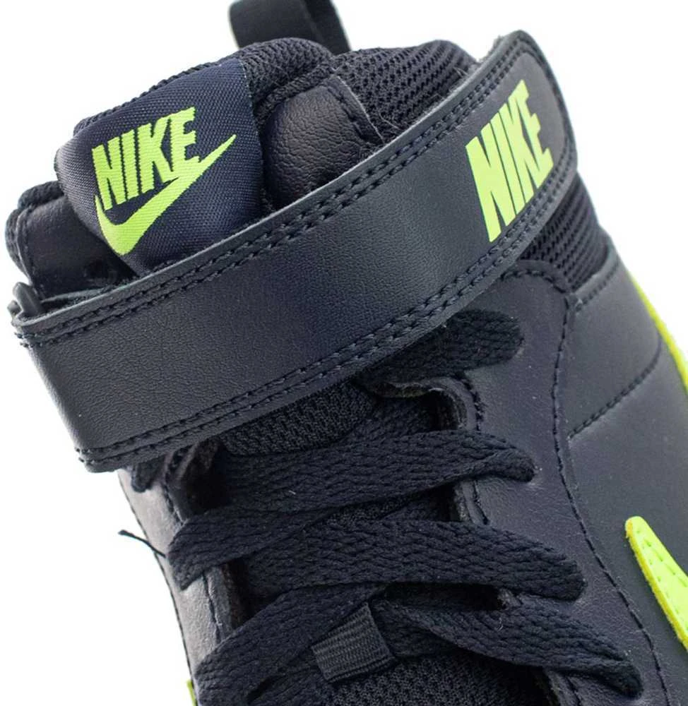 Nike Avalynė Paaugliams Court Borough Mid 2 Navy Žalias CD7782 403