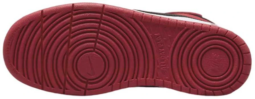 Nike Avalynė Paaugliams Court Borough Mid 2 Juodas Raudona CD7782 602