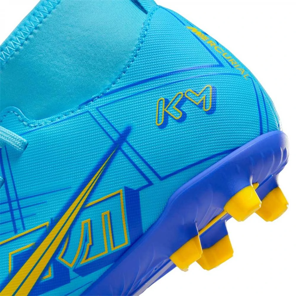 Nike Avalynė Paaugliams Jr Superfly 9 Club Km Fg/Mg Mėlyna Geltona DO9789 400