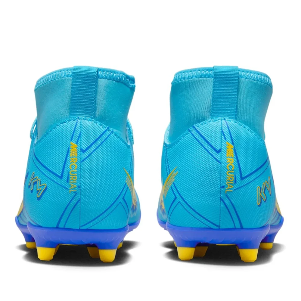 Nike Avalynė Paaugliams Jr Superfly 9 Club Km Fg/Mg Mėlyna Geltona DO9789 400