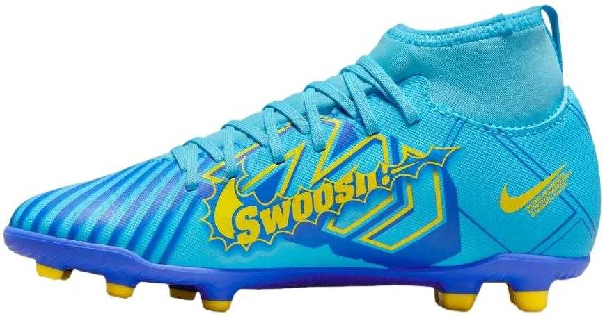 Nike Avalynė Paaugliams Jr Superfly 9 Club Km Fg/Mg Mėlyna Geltona DO9789 400