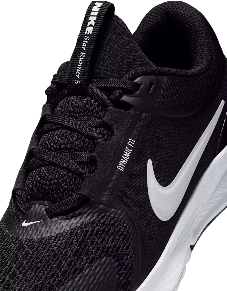 Nike Avalynė Paaugliams Nk Star Runner 5 Juodas Baltas HF7004 002