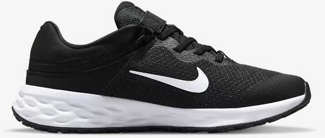 Nike Avalynė Paaugliams Revolution 6 Flyease Nn Juodas Baltas DD1113 003