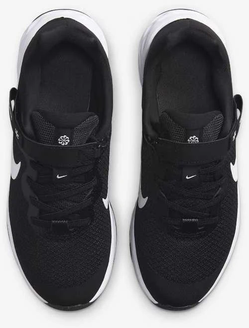 Nike Avalynė Paaugliams Revolution 6 Flyease Nn Juodas Baltas DD1113 003