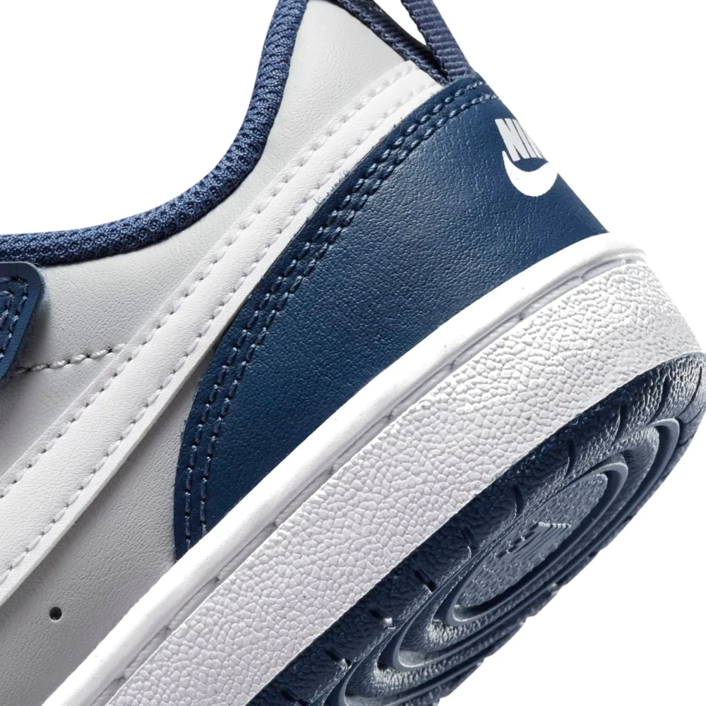 Nike Avalynė Vaikams Court Borough Low 2 Mėlyna Pilkas BQ5451 016