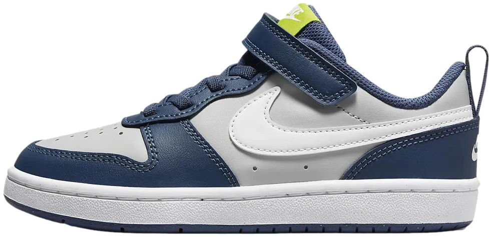 Nike Avalynė Vaikams Court Borough Low 2 Mėlyna Pilkas BQ5451 016