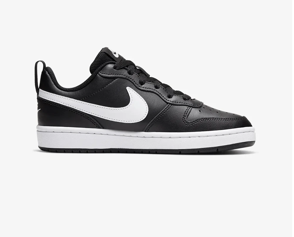 Nike Avalynė Vaikams Court Borough Low 2 Juodas BQ5448 002