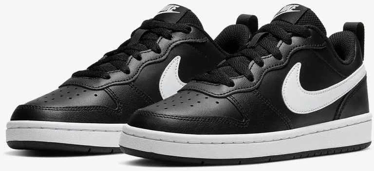 Nike Avalynė Vaikams Court Borough Low 2 Juodas BQ5448 002